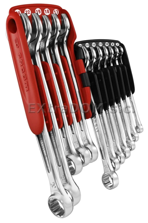Klucze oczkowo – płaskie Facom kpl 12 szt 440.JP12