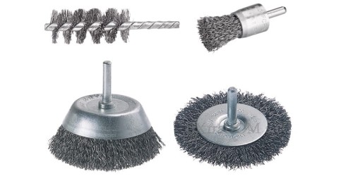 Komplet szczotek Wolfcraft