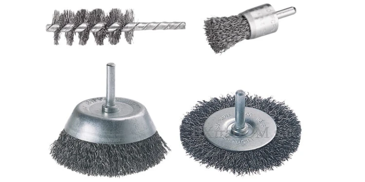 Komplet szczotek Wolfcraft