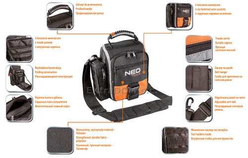 Torba narzędziowa monterska Neo Tools 84-315