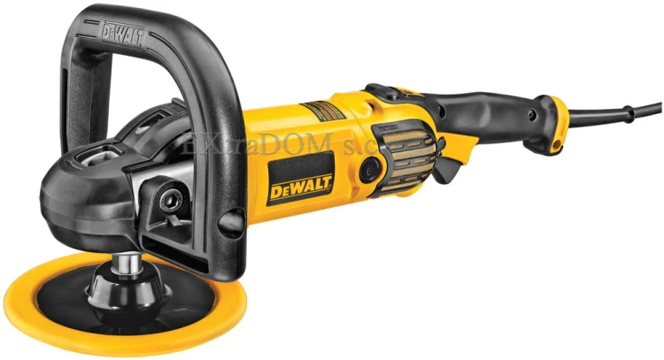  DEWALT Polerka 150mm i 180mm 1250W 0-600/3500 obr/min M14 DWP849X-QS