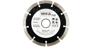 Tarcza diamentowa Yato segmentowa 125mm - 6003