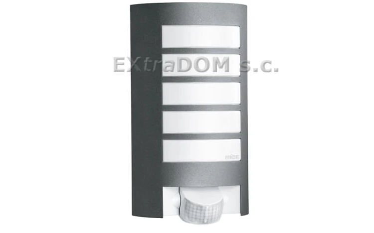 Lampa naścienna, oprawa aluminiowa z czujnikiem ruchu L 12 Steinel