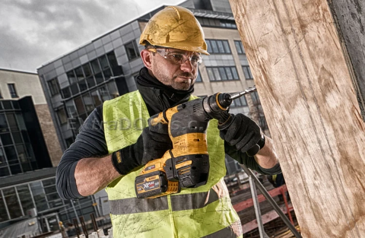 DEWALT Młotowiertarka akumulatorowa SDS-Plus XR FlexVolt 54V 3,5J DCH333NT-XJ walizka TSTAK, bez akumulatora i ładowarki