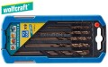 Wiertła spiralne HSS-Co do metalu Wolfcraft kpl 6 szt 7118000