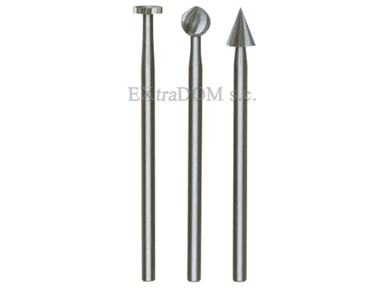 Frezy Proxxon stal wolframowo-wanadowa kpl. 3 szt. 28720