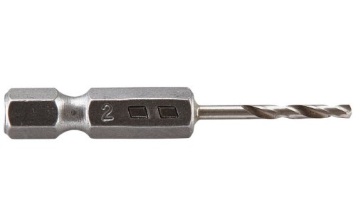 Wiertło spiralne HSS do metalu śr. 2 mm Wolfcraft 7256000