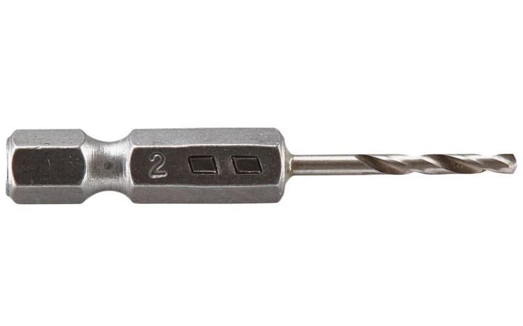 Wiertło spiralne HSS do metalu śr. 2 mm Wolfcraft 7256000