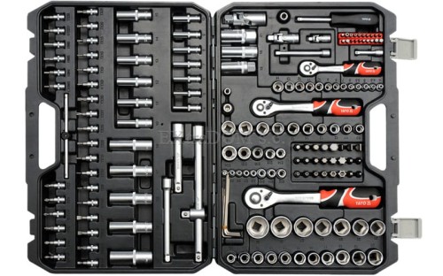 Zestaw narzędziowy Yato 1/4'' 3/8'' 1/2'' 173cz. YT-38931