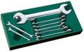 Klucze płasko - oczkowe i płaskie SATA zestaw 10szt. wkładka do wózka