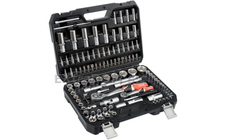 Zestaw narzędziowy Yato w walizce 1/4'' i 1/2'' 108cz. 38791