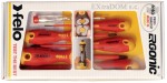Wkrętaki izolowane Felo ERGONIC 1000V zestaw 6 sztuk 41396398