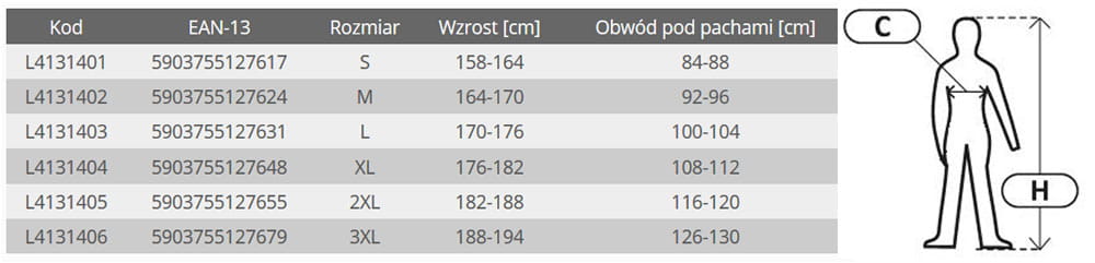 Kamizelka ostrzegawcza dwustronna Lahti Pro