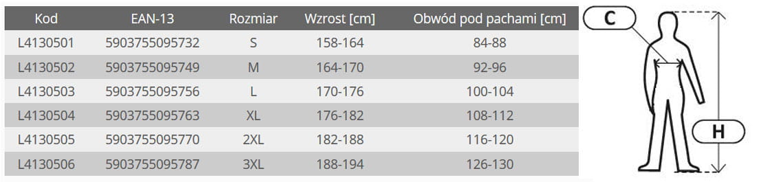 Kamizelka z pasami odblaskowymi Lahti Pro