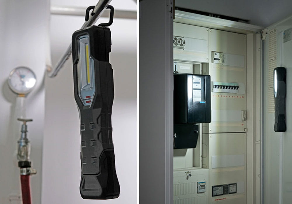 Ręczna lampa akumulatorowa LED Brennenstuhl HL 1000 A, IP54, 1000+200lm 1175680