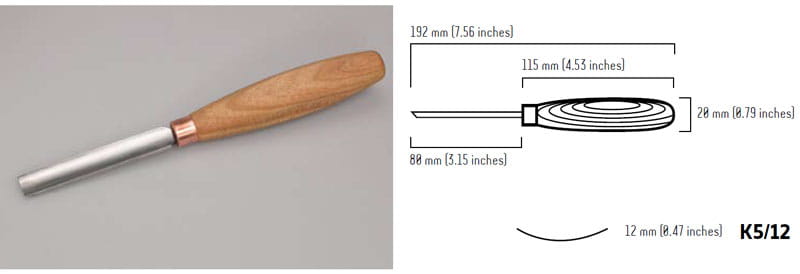 Dłuto rzeźbiarskie BeaverCraft