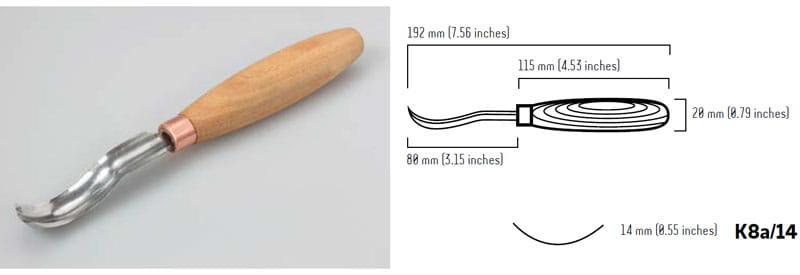 Dłuto rzeźbiarskie BeaverCraft