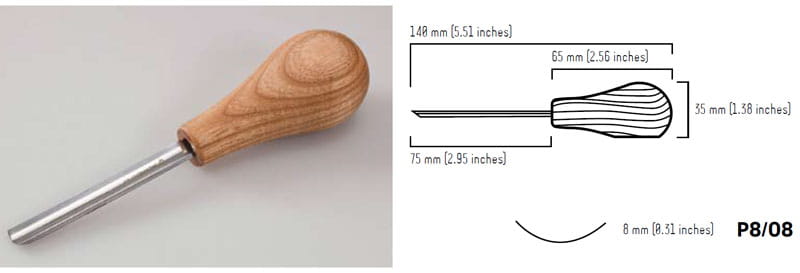 Dłuto rzeźbiarskie BeaverCraft