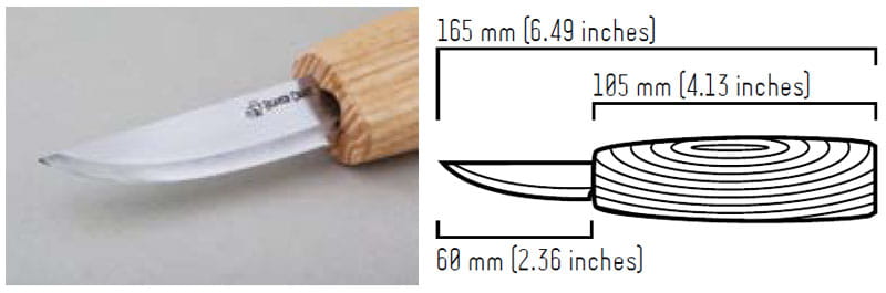 Nóż rzeźbiarski BeaverCraft