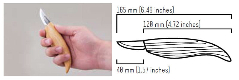 Nóż snyserski BeaverCraft