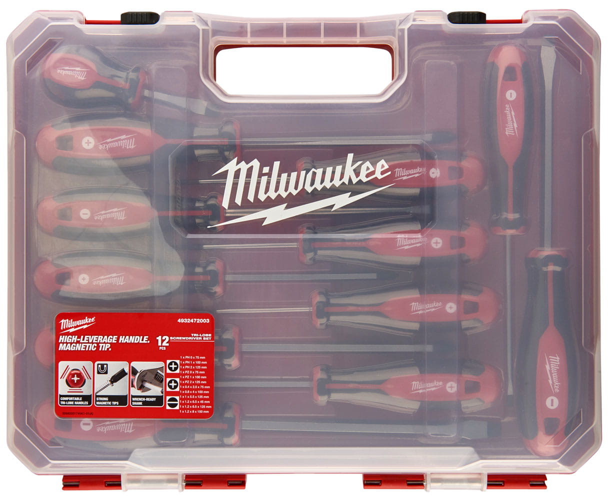 Zestaw wkrętaków w walizce Milwaukee