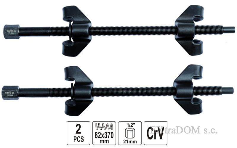 Ściągacze sprężyn zawieszenia Yato 82 x 370mm YT-2544