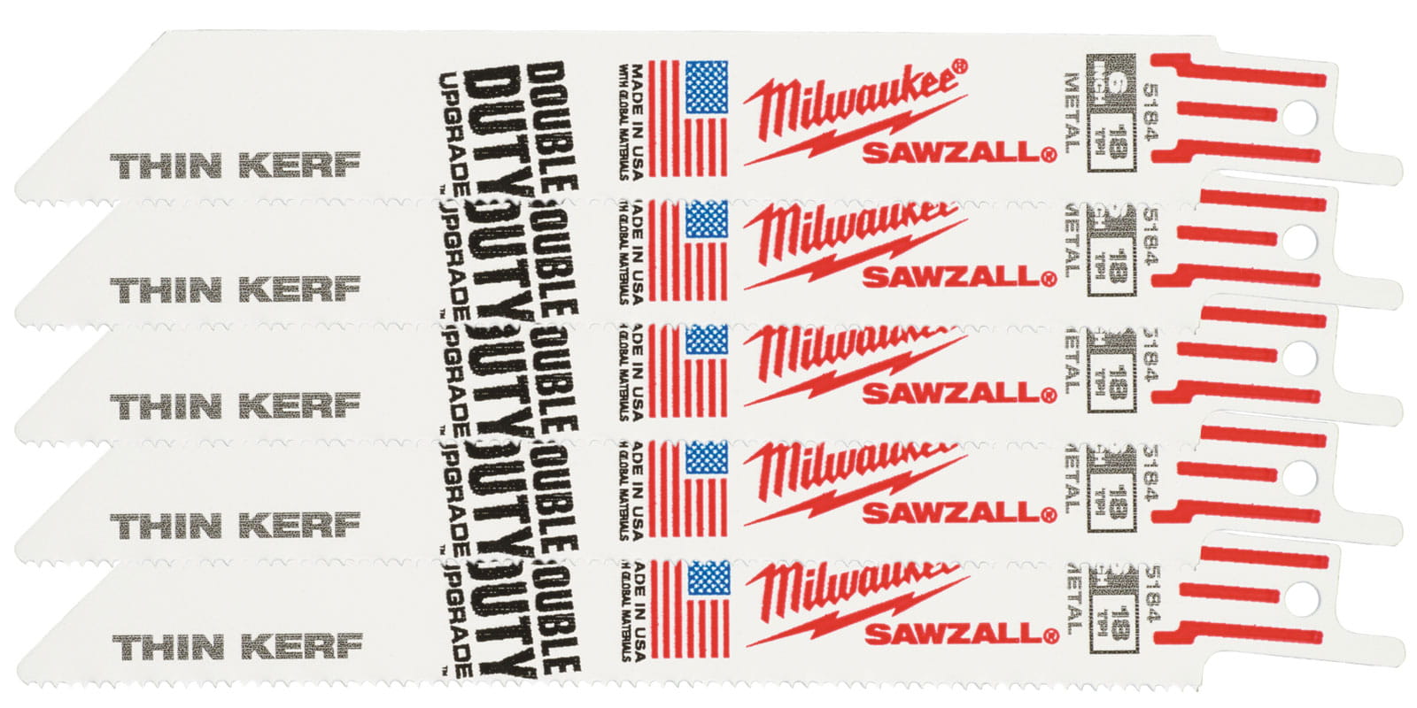 Brzeszczoty Milwaukee do metalu 150mm 18 Tpi SAWZALL