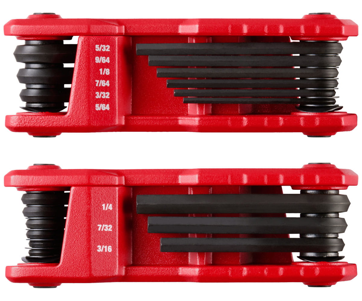 Klucze imbusowe calowe Milwaukee