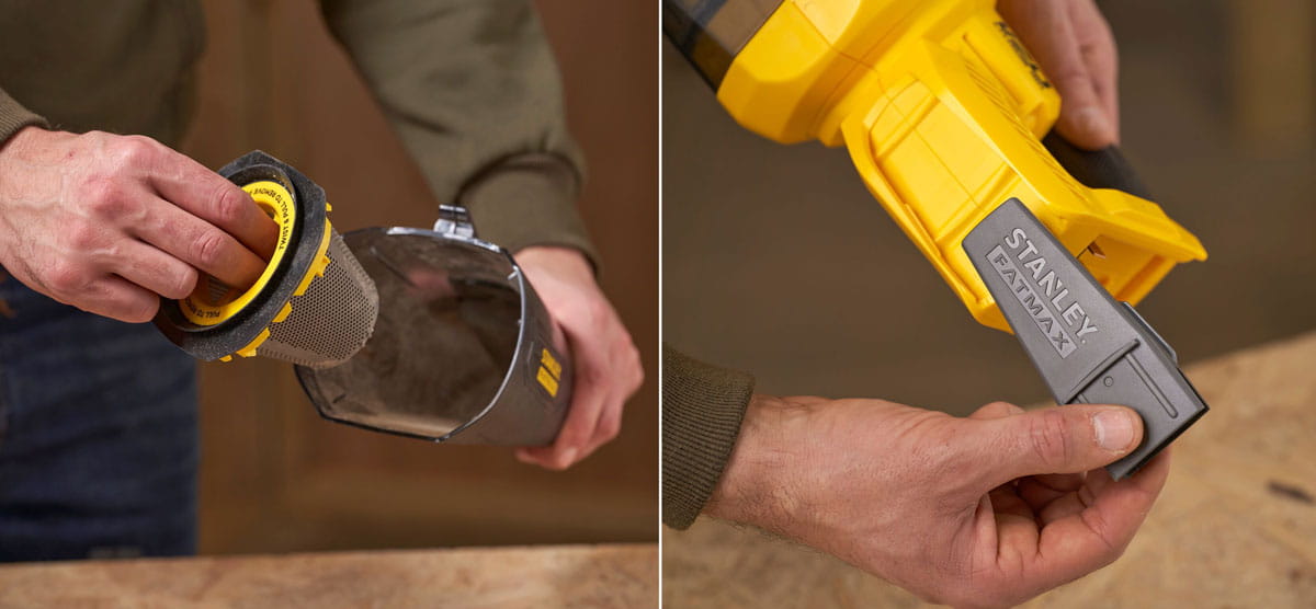Odkurzacz ręczny 18V STANLEY® FATMAX® V20 SFMCVH001B-XJ