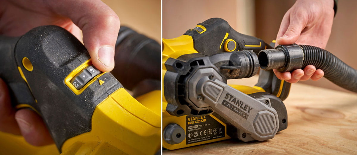 Szlifierka taśmowa 18V STANLEY® FATMAX® V20 SFMCW223