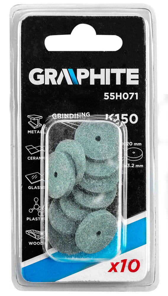 Tarcze szlifierskie korundowe Graphite