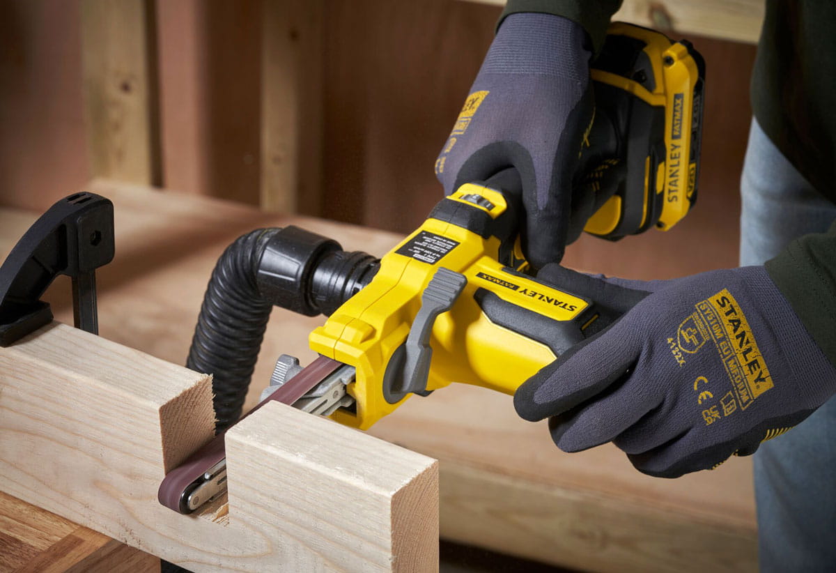 Akumulatorowy pilnik tasmowy 13mm 18V STANLEY® FATMAX® V20 (Tylko narzędzie) 
