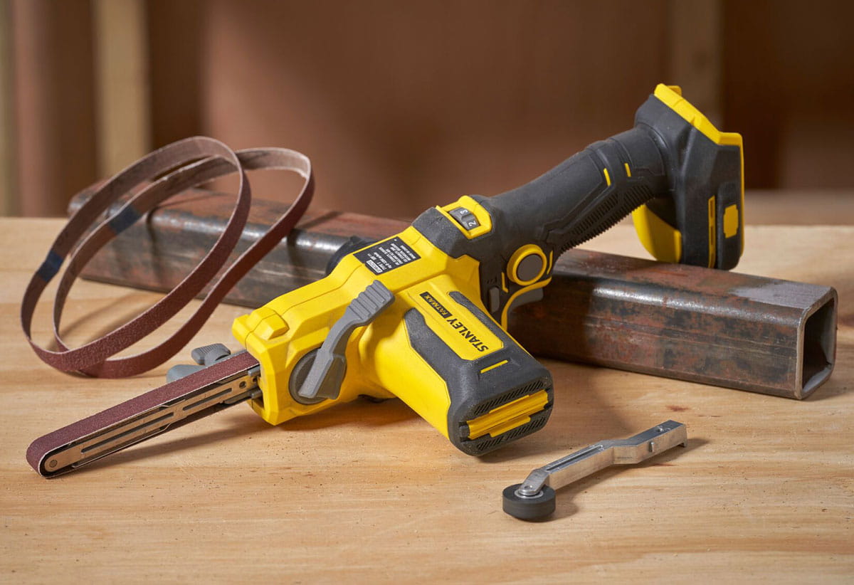 Akumulatorowy pilnik tasmowy 13mm 18V STANLEY® FATMAX® V20 (Tylko narzędzie) 