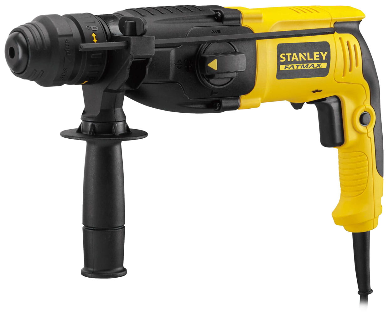 Wiertarka udarowa z uchwytem szybkowymiennym STANLEY® FATMAX® 800W 2.4J SDS+ 