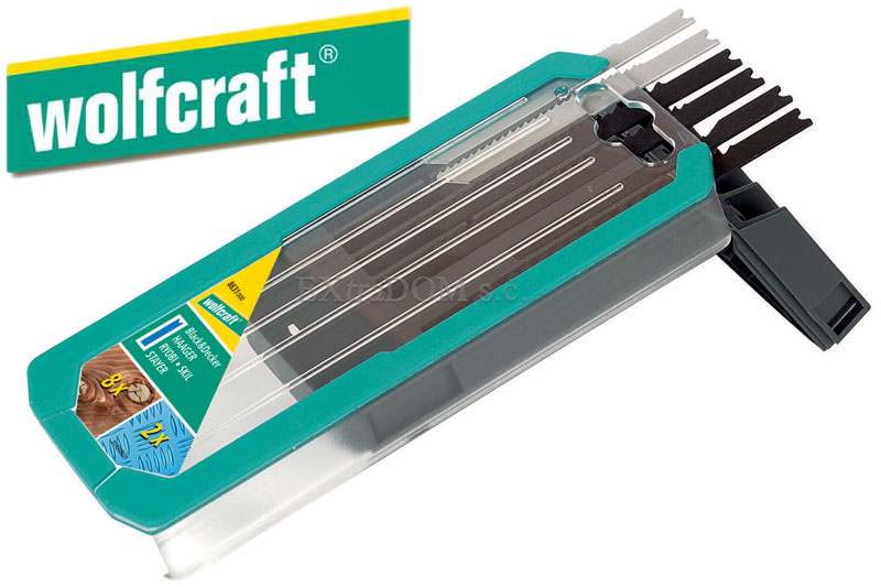 Zestaw brzeszczotów do drewna i metali B&D kpl. 10cz. Wolfcraft 8631000