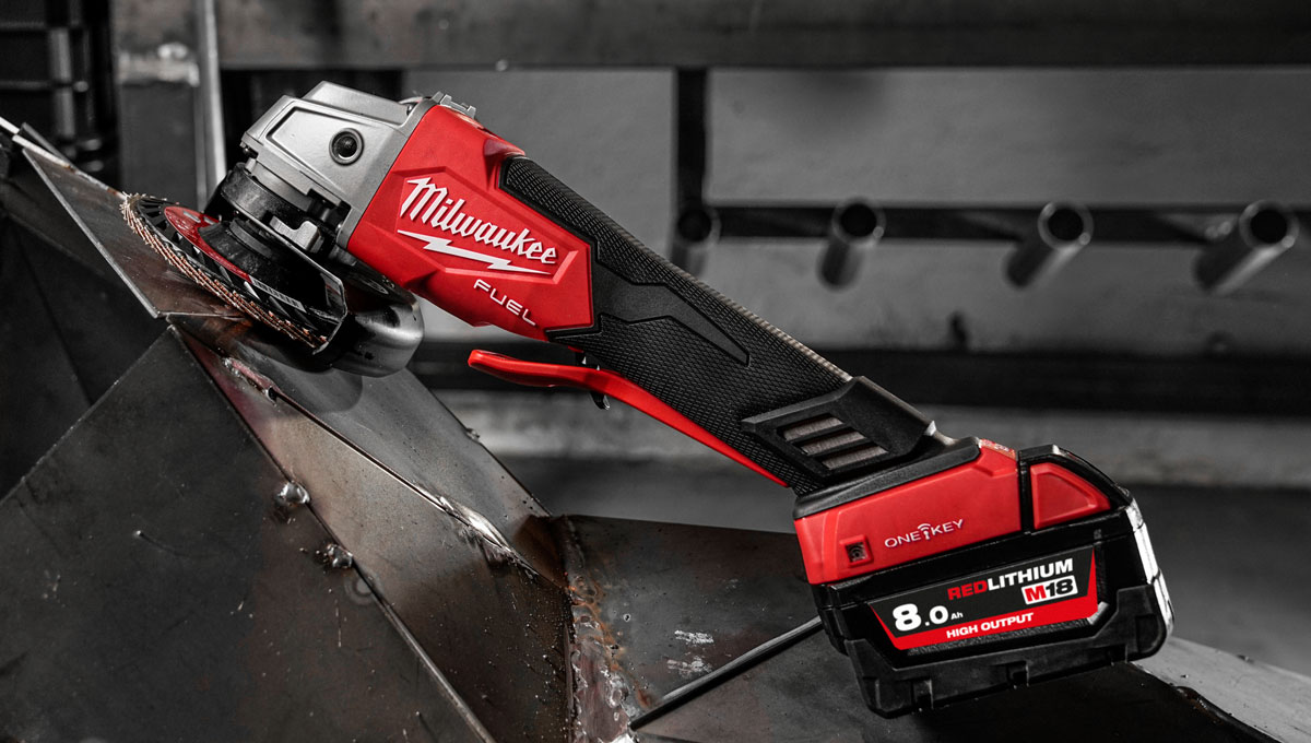 Szlifierka kątowa 125mm Milwaukee z hamulcem M18ONEFSAG125XPDB