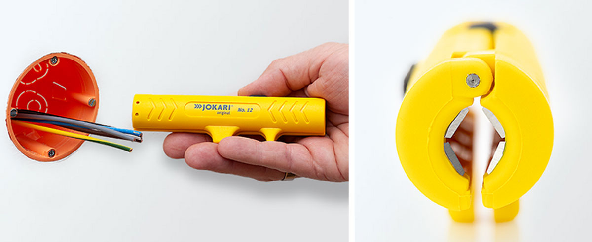 Nóż do ściągania izolacji z kabli No.12