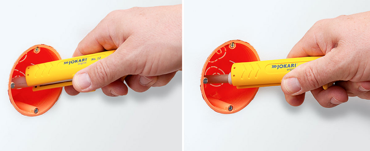 Nóż do ściągania izolacji z kabli No.12