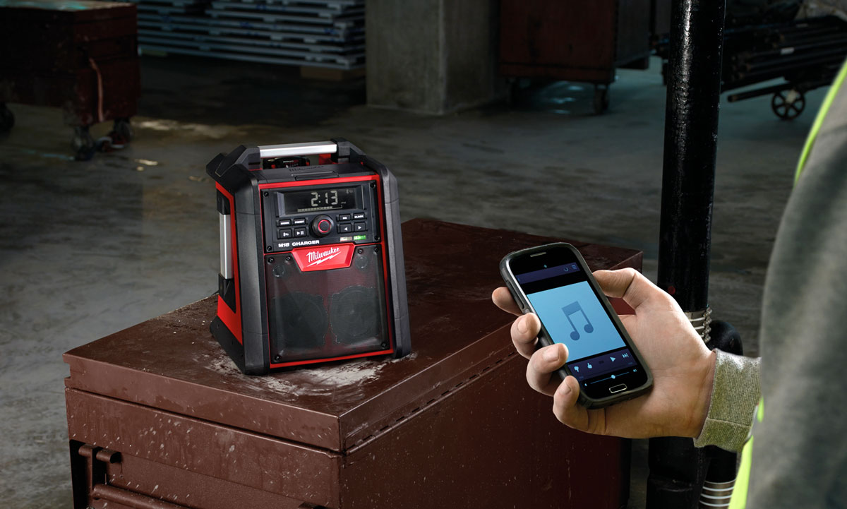 Radio - ładowarka do akumulatorów Milwaukee M18RC