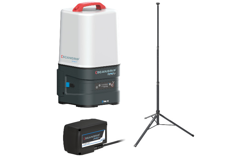 Zestaw oświetleniowy 360/180 LIGHT KIT: AREA 10 CONNECT + POWER SUPLY + TRIPOD2M 49.0534