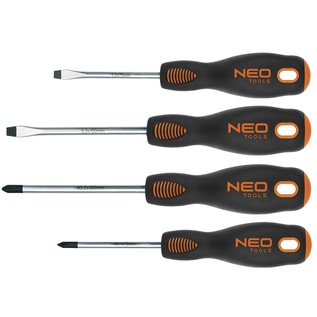 Wkrętaki NEO TOOLS zestaw 4 szt