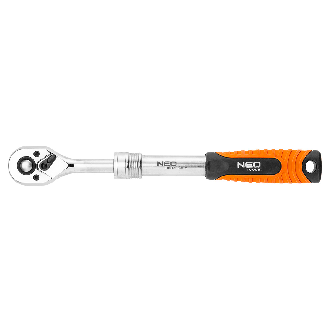 Grzechotka teleskopowa 1/2" NEO TOOLS 305-445 mm