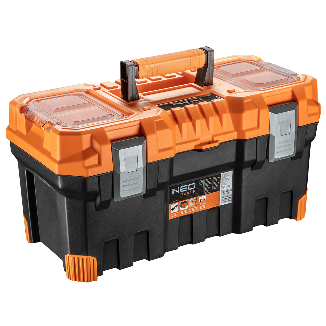 Skrzynka narzędziowa 22" NEO TOOLS z organizerami