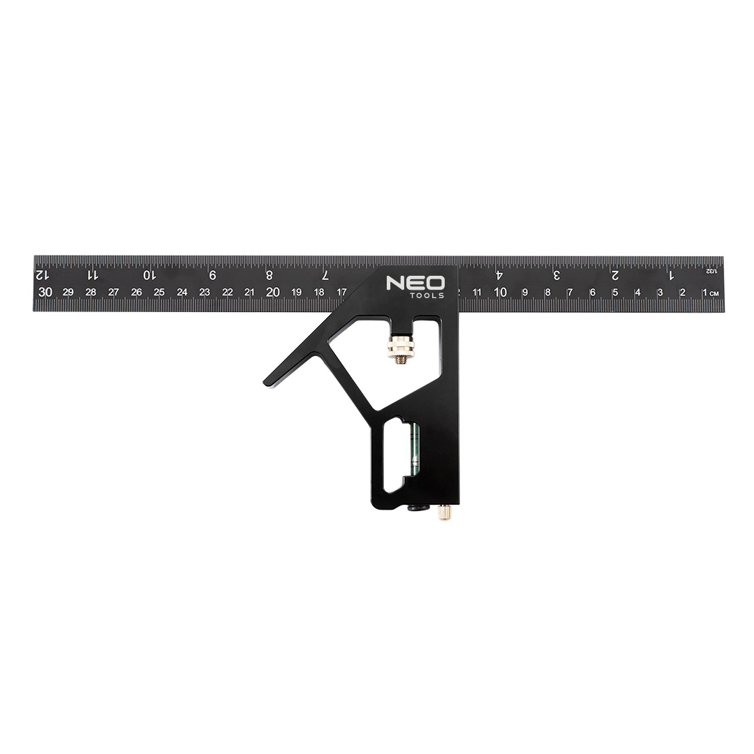Kątownik wielofunkcyjny aluminiowy 30 cm NEO TOOLS