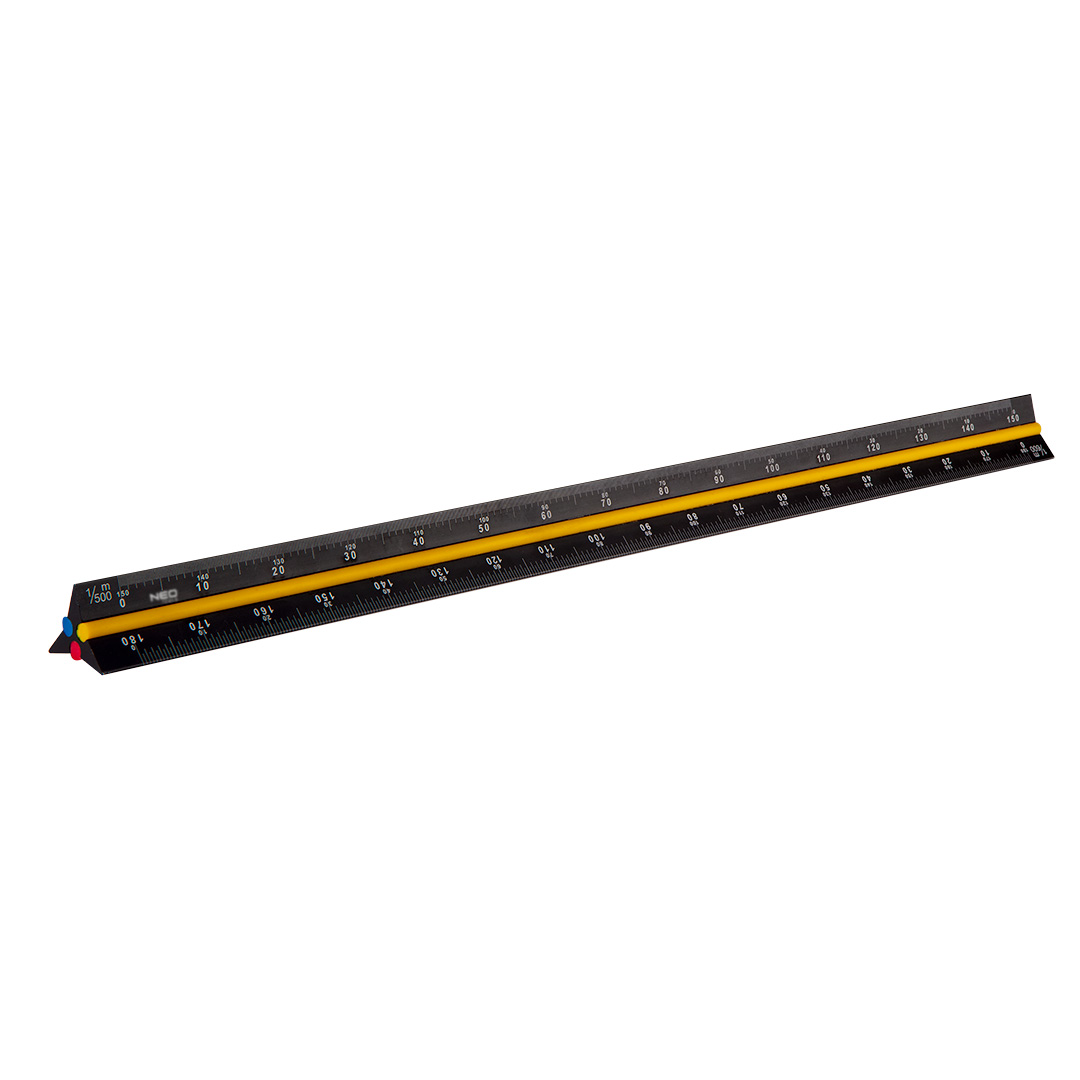 Linijka trójkątna 30 cm NEO TOOLS