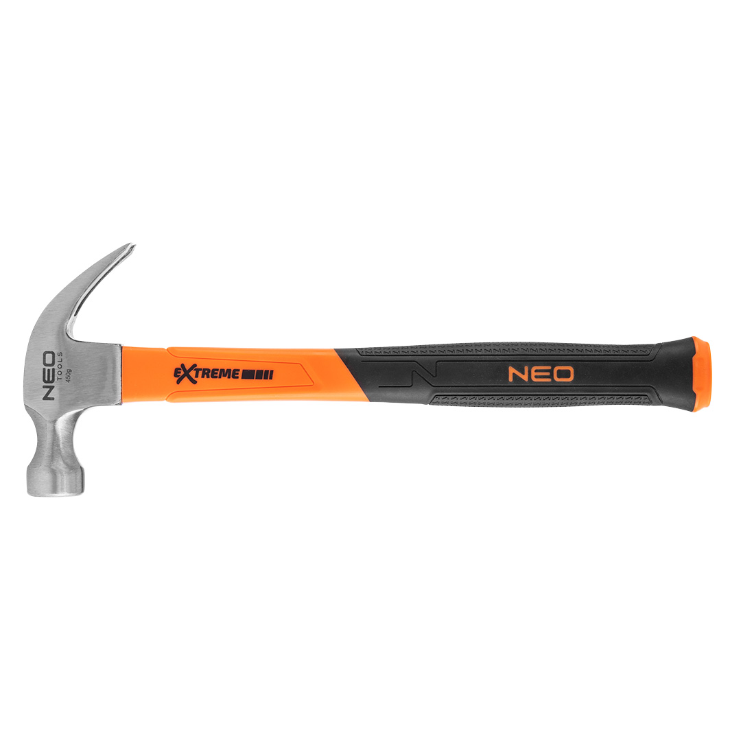 Młotek stolarski NEO TOOLS 450 g, trzonek z włókna szklanego