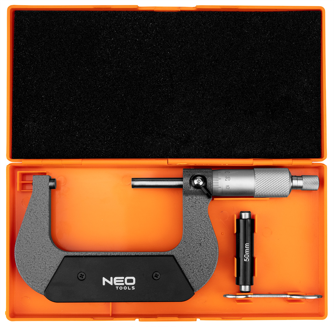Mikrometr NEO TOOLS noniuszowy 50-75 mm