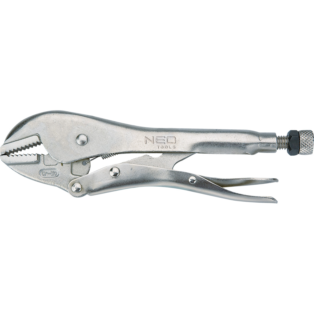Szczypce zaciskowe uniwersalne NEO TOOLS 250 mm, proste szczęki