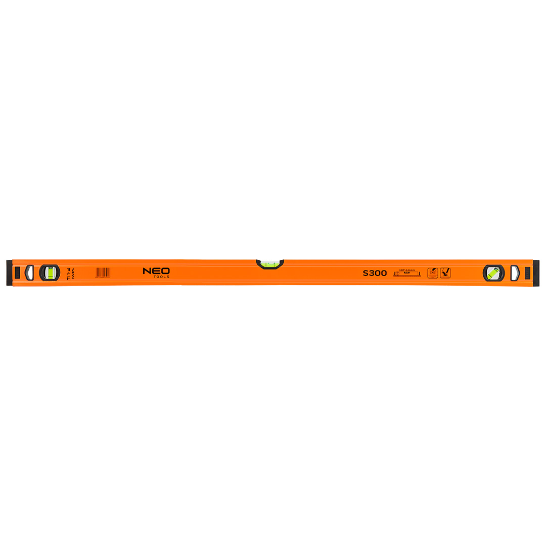 Poziomnica aluminiowa NEO TOOLS S 300 poziomica 3 libelle, 100 cm
