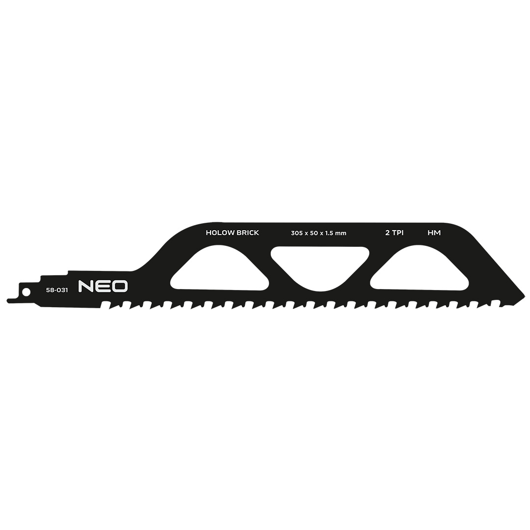 Brzeszczot do piły szablastej NEO TOOLS HM 305 x 50 x 1.5 mm 2TPI